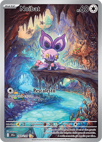 Noibat Avventure Insieme carta Pokémon italiana IR