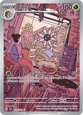 Lileep Corona Astrale carta Pokémon italiana IR