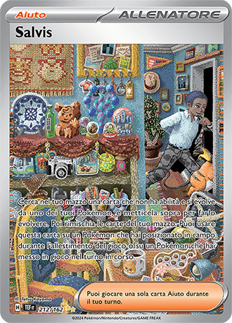 Salvis Cronoforze carta Pokémon italiana SIR