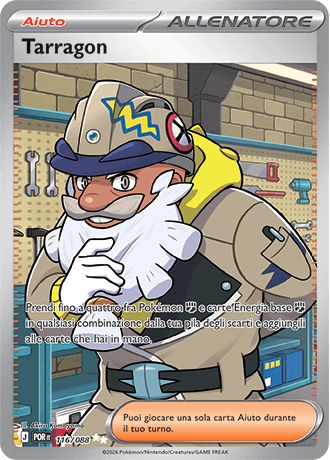 Tarragon Equilibrio Perfetto carta Pokémon italiana UR