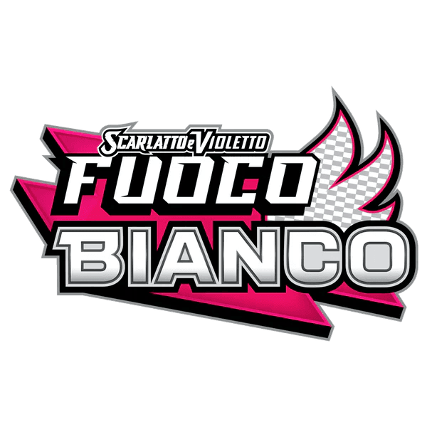 Fuoco Bianco logo espansione carte Pokémon italiane