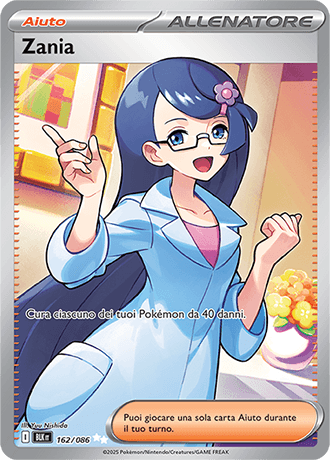 Zania Luce Nera carta Pokémon italiana UR