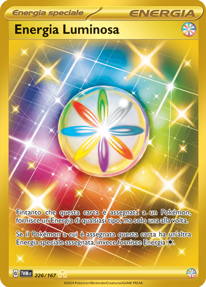 Energia Luminosa Crepuscolo Mascherato carta Pokémon italiana HR