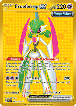 Eroeferreo ex Paradosso Temporale carta Pokémon italiana HR