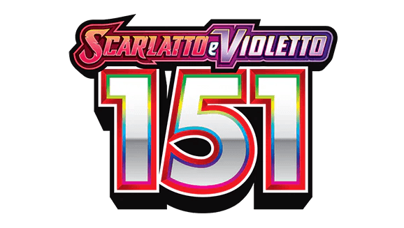 151 logo espansione carte Pokémon italiane