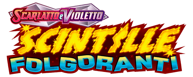 Scintille Folgoranti logo espansione carte Pokémon italiane