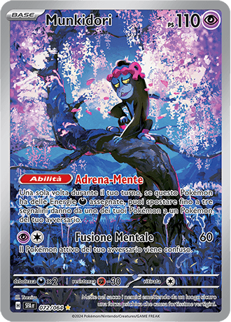 Munkidori Segreto Fiabesco carta Pokémon italiana IR