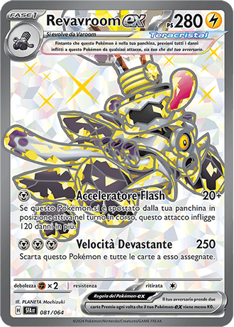 Revavroom ex Segreto Fiabesco carta Pokémon italiana UR