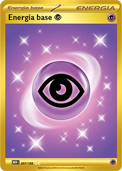 Energia base Psico 151 carta Pokémon italiana