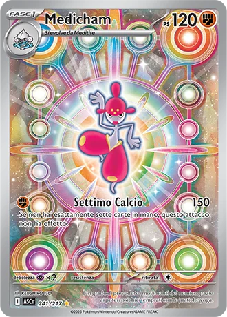 Medicham Ascesa Eroica carta Pokémon italiana