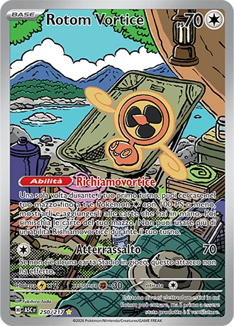 Rotom Vortice Ascesa Eroica carta Pokémon italiana IR