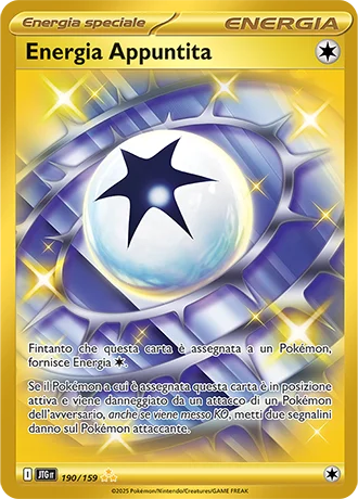 Energia Appuntita Avventure Insieme carta Pokémon italiana HR