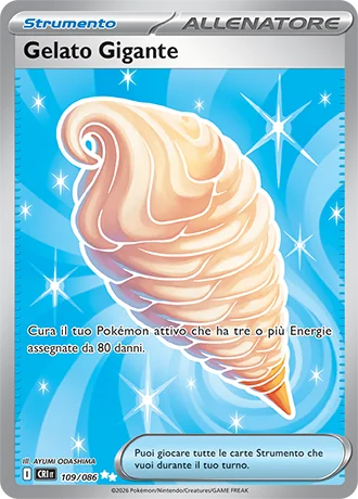 Gelato Gigante Caos Nascente carta Pokémon italiana UR