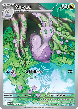 Sliggoo Caos Nascente carta Pokémon italiana IR