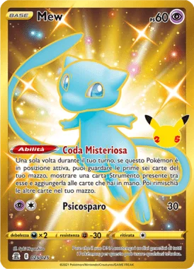 Mew Gran Festa carta Pokémon italiana HR