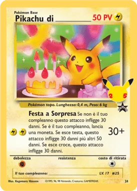 _____'s Pikachu Gran Festa carta Pokémon italiana UR
