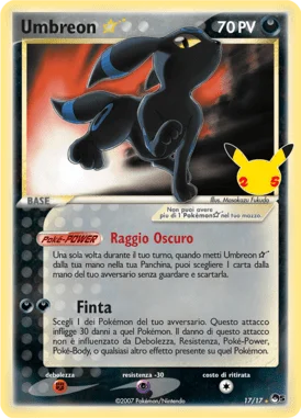 Umbreon Gold Star