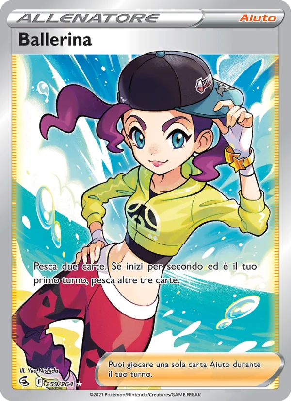Ballerina Colpo Fusione carta Pokémon italiana UR