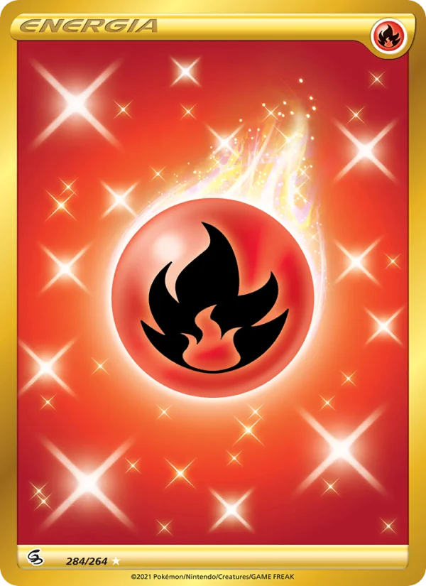 Energia Fuoco Colpo Fusione carta Pokémon italiana HR