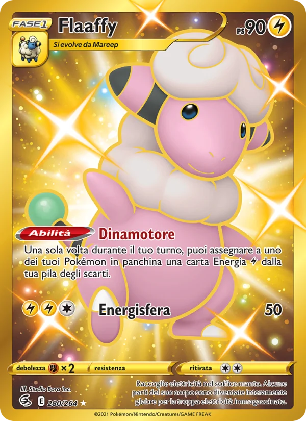 Flaaffy Colpo Fusione carta Pokémon italiana HR