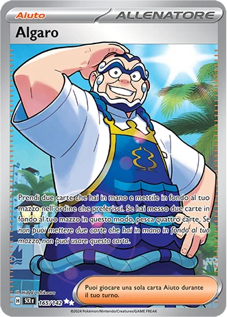 Algaro Corona Astrale carta Pokémon italiana UR