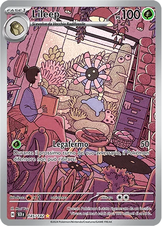 Lileep Corona Astrale carta Pokémon italiana IR
