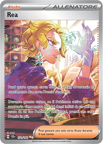 Rea Corona Astrale carta Pokémon italiana SIR