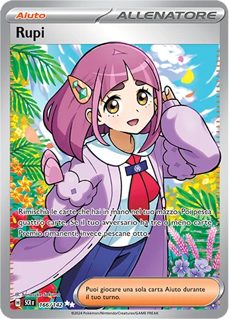 Rupi Corona Astrale carta Pokémon italiana UR