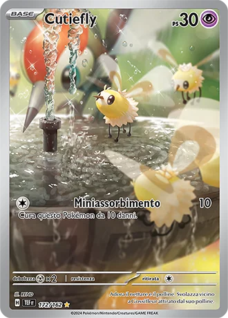 Cutiefly Cronoforze carta Pokémon italiana IR