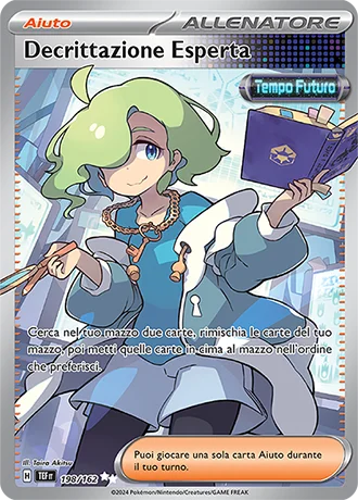 Decrittazione Esperta Cronoforze carta Pokémon italiana UR