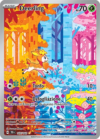 Deerling Cronoforze carta Pokémon italiana IR