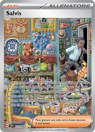 Salvis Cronoforze carta Pokémon italiana SIR