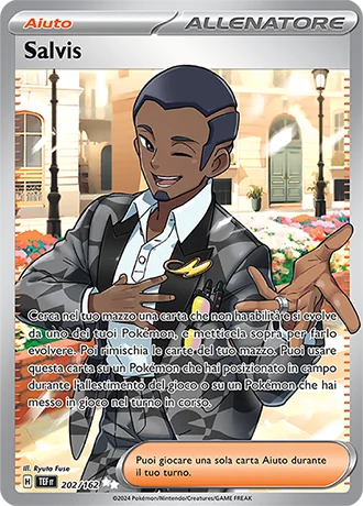 Salvis Cronoforze carta Pokémon italiana UR