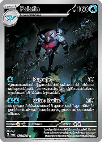 Palafin Destino di Paldea carta Pokémon italiana