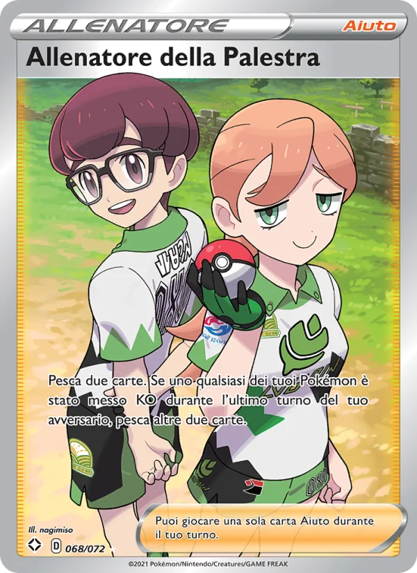 Allenatore della Palestra Destino Splendente carta Pokémon italiana UR