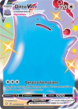 Ditto VMAX Destino Splendente carta Pokémon italiana