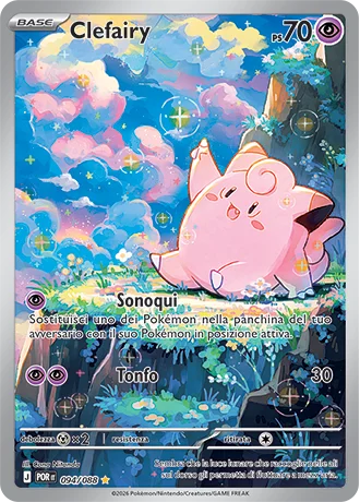 Clefairy Equilibrio Perfetto carta Pokémon italiana IR