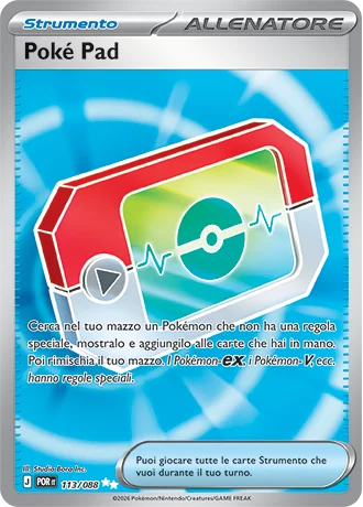 Poké Pad Equilibrio Perfetto carta Pokémon italiana UR