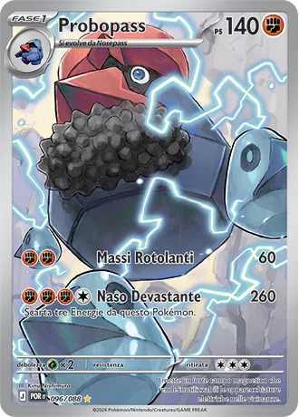 Probopass Equilibrio Perfetto carta Pokémon italiana IR