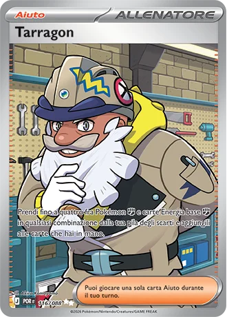 Tarragon Equilibrio Perfetto carta Pokémon italiana UR