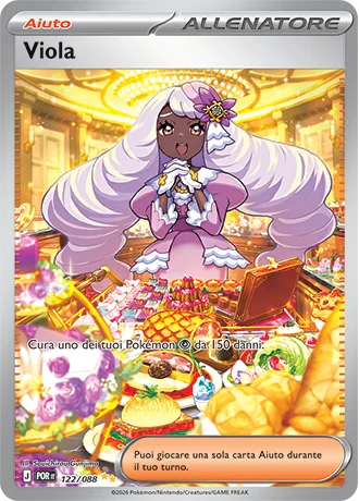 Viola Equilibrio Perfetto carta Pokémon italiana SIR