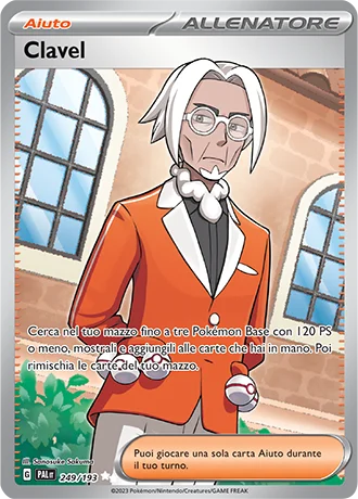 Clavel Evoluzioni a Paldea carta Pokémon italiana UR