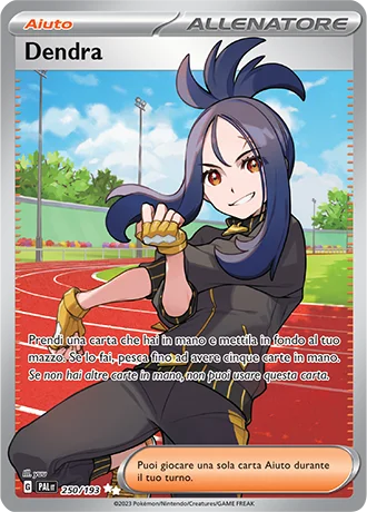 Dendra Evoluzioni a Paldea carta Pokémon italiana UR