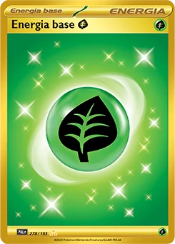 Energia base Erba Evoluzioni a Paldea carta Pokémon italiana HR