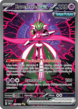 Eroeferreo ex Evoluzioni Prismatiche carta Pokémon italiana SIR