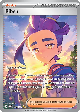 Riben Evoluzioni Prismatiche carta Pokémon italiana SIR