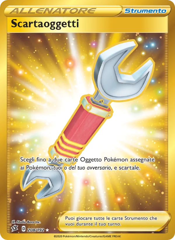 Scartaoggetti Fragore Ribelle carta Pokémon italiana HR