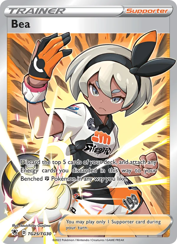 Fabia Lucentezza Siderale carta Pokémon italiana TG