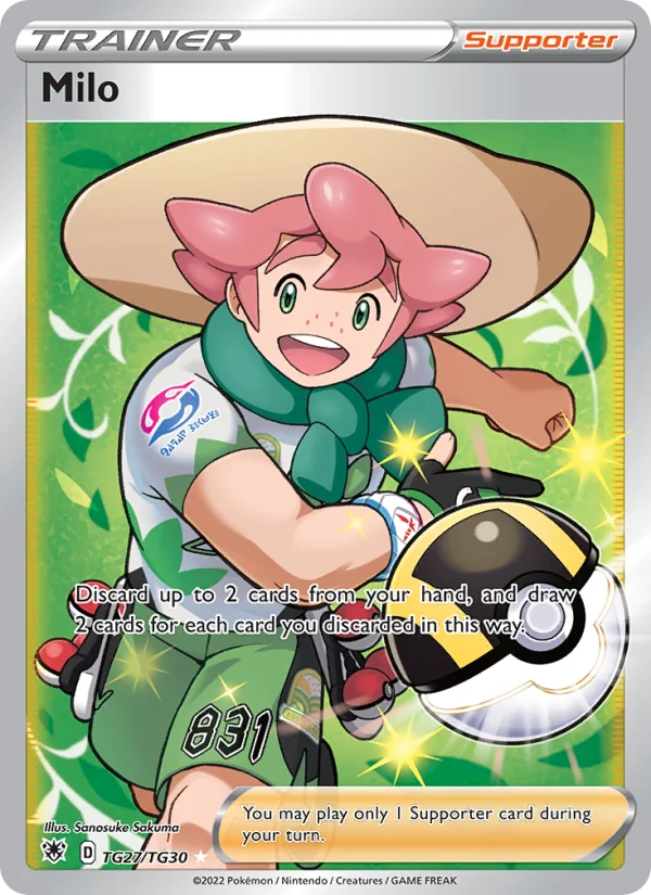 Yarrow Lucentezza Siderale carta Pokémon italiana