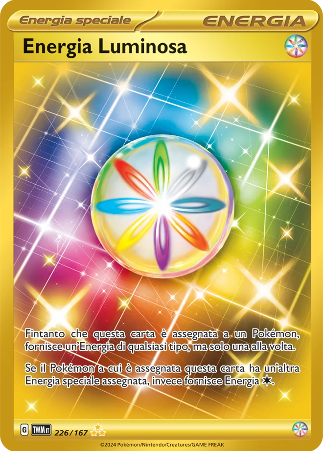 Energia Luminosa Crepuscolo Mascherato carta Pokémon italiana HR